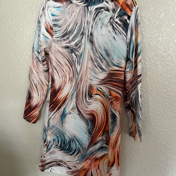 Mini Stormy Weather Mini Dress - Multi Color - Picture 2 of 2